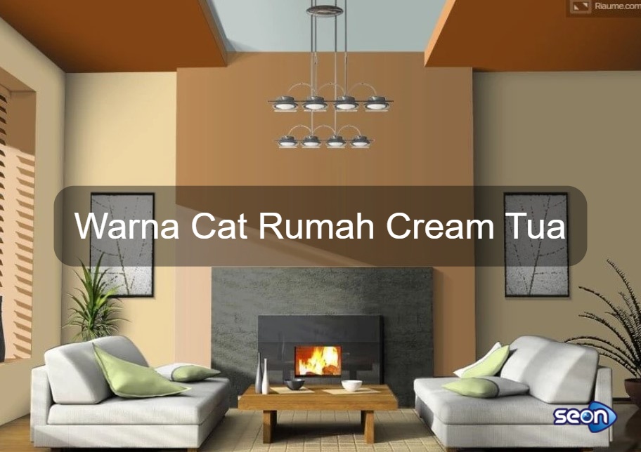 Warna Cat Rumah Cream Tua - SEON Digital Marketing