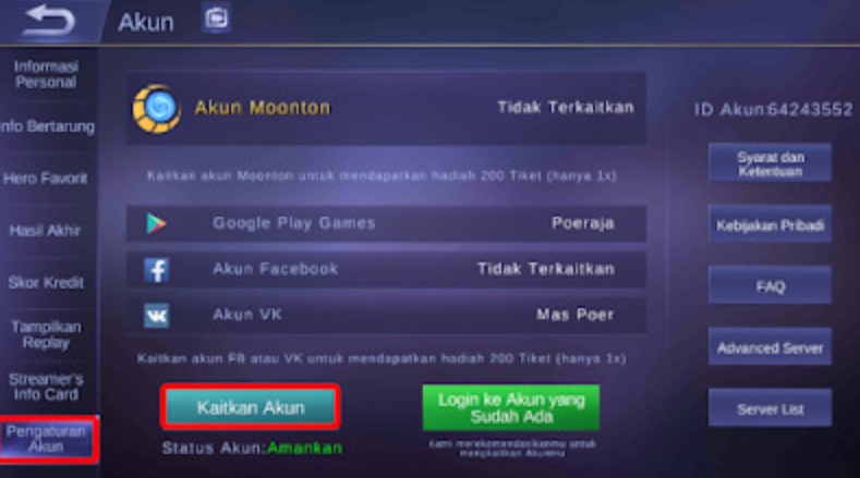 Cara Membuat Akun Moonton Di Mobile Legends - SEON Digital Marketing